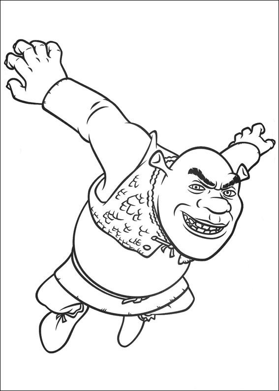 shrek 4 ausmalbilder shrek 4 ausmalbilder